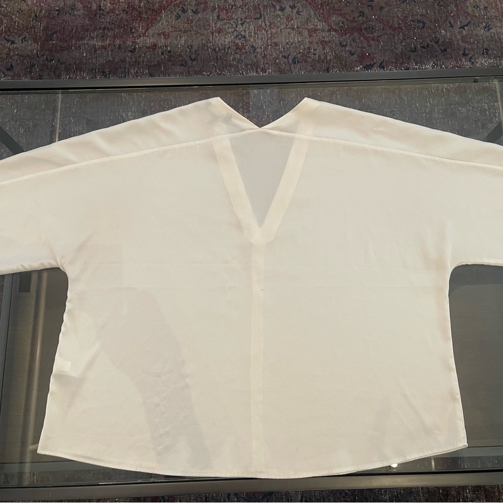 Banana Republic Dolman Sleeve V-Neck Blouse - Picture 2 of 9